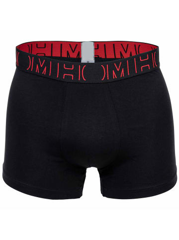 HOM Boxershort 3er Pack in Schwarz/Rot