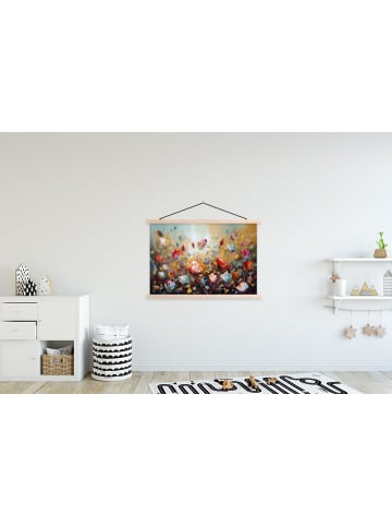 MuchoWow Poster mit Leiste Blumenmeer  (BxH)