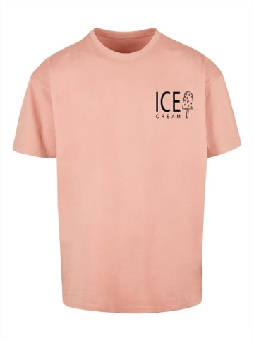Merchcode T-Shirt "Ice Cream Oversized T-Shirt" in Orange