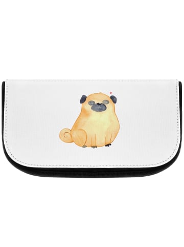 Mr. & Mrs. Panda kulturtäschchen Mops ohne Spruch in Weiß