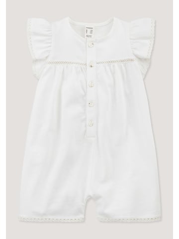 Hessnatur Hessnatur Strampler aus reiner Bio-Baumwolle in naturweiss