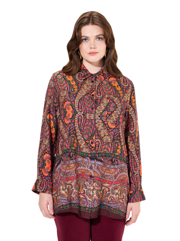 Ulla Popken Hemdbluse in weinrot