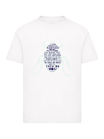 F4NT4STIC T-Shirt Beetlejuice Unisex Beetle in weiß