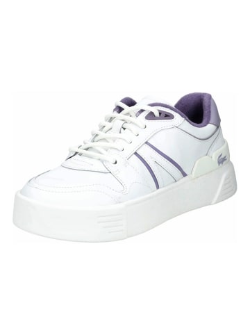 Lacoste Sneaker in Weiß/Lila