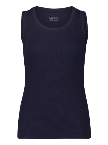 CARTOON Basic-Top mit Rundhalsausschnitt in Baritone Blue