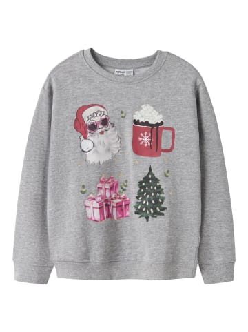 name it Sweatshirt in Grey Melange