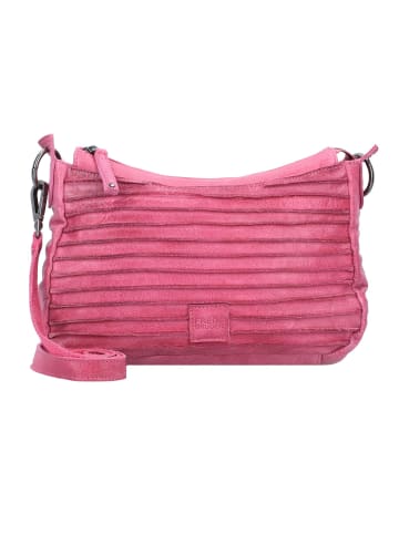 FREDs BRUDER Riffel Likely Umhängetasche Leder 29 cm in pink