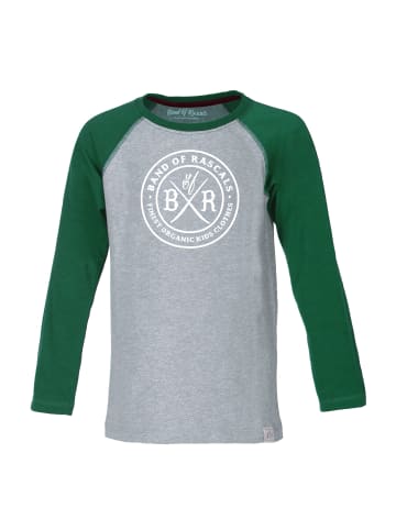 Band of Rascals Longsleeve " Circle Raglan " in grün