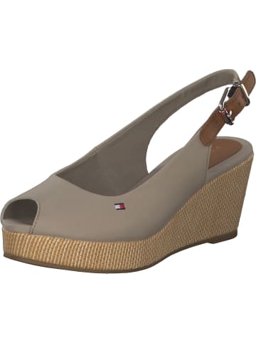 Tommy Hilfiger Keilsandaletten in Beige