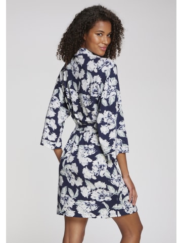 LASCANA Kimono in blau-gemustert