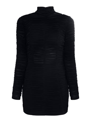 faina Damen Meshkleid in Schwarz