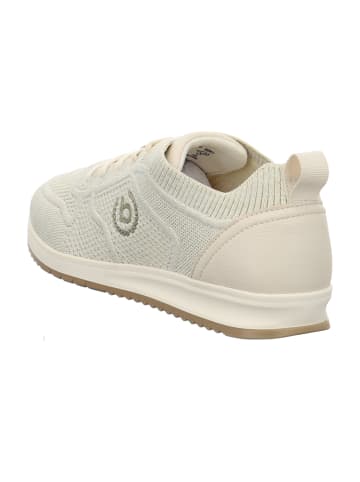 Bugatti Sportliche Schnürschuhe in Beige