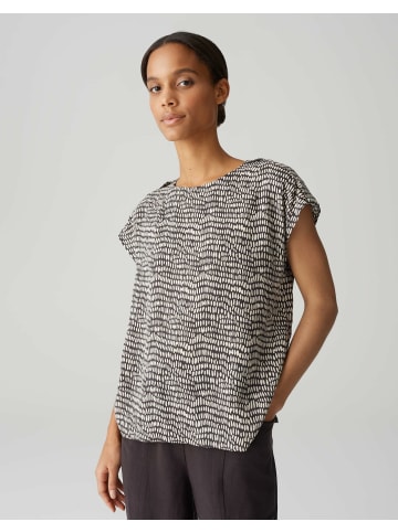 OPUS Kurzarmbluse für Damen in braun