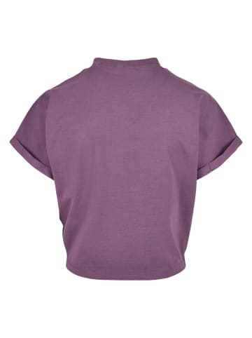 Urban Classics Cropped T-Shirts in duskviolet