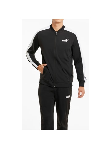 Puma Trainingsanzug Baseball Tricot Suit  in schwarz