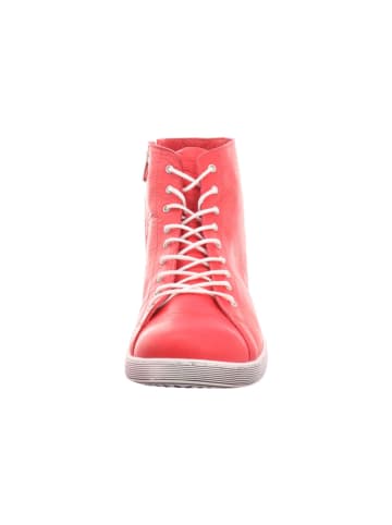 Esgano Damenschnürrstiefel kalt flach  in  Pink