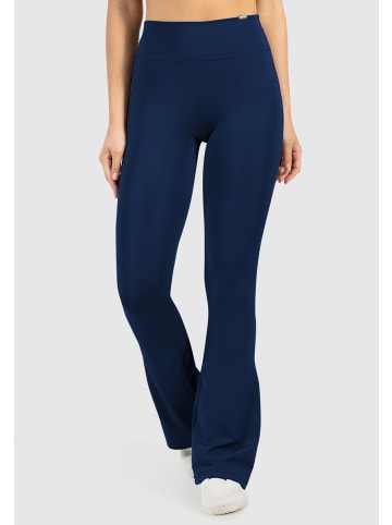 SMILODOX Schlaghose Leggings Loreen in Marineblau
