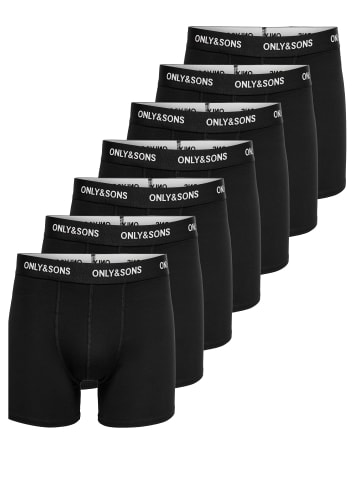 ONLY & SONS 7er-pack Shorts in Black 2