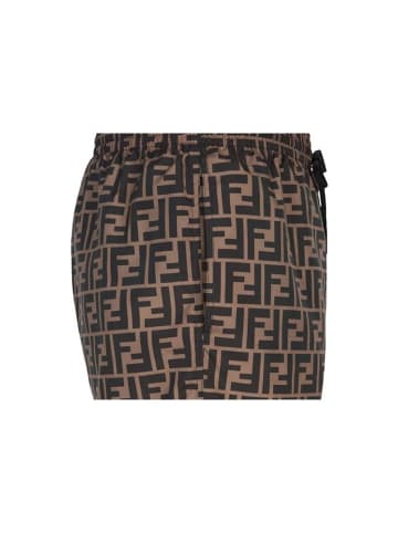 Fendi Badehose Braun