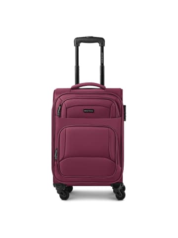 Smartbox Edition 04 4 Rollen Kabinentrolley 55 cm mit Dehnfalte burgundy