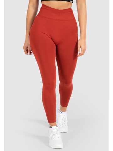 SMILODOX Leggings Amaze Scrunch Pro in Terakotta