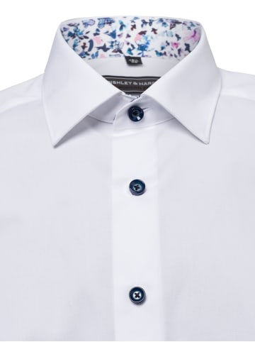 Finshley & Harding Businesshemd in weiß
