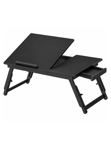 relaxdays Laptoptisch in Schwarz