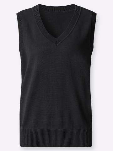 WITT WEIDEN Pullunder in schwarz