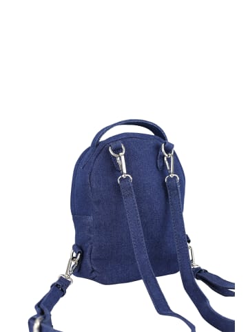 collezione alessandro Jeans Rucksack " Blue " in jeans