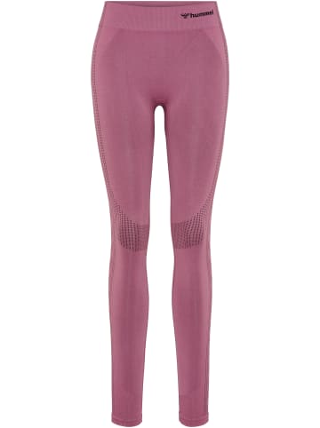 Hummel Hummel Leggings Hmlmt Yoga Damen Dehnbarem Atmungsaktiv Schnelltrocknend Nahtlosen in HEATHER ROSE