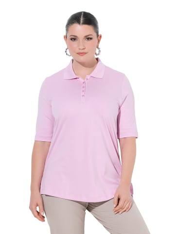 Ulla Popken Poloshirt in altrosa