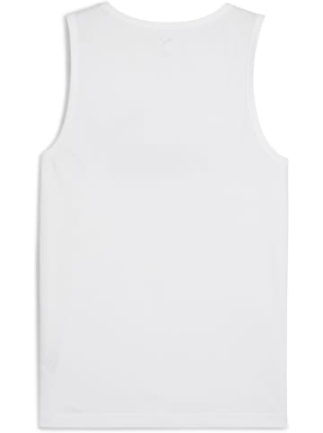 Puma Sportshirt "ESS No.1 Logo Tank" in Weiß