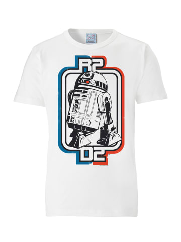 Logoshirt T-Shirt R2D2 - Krieg der Sterne in altweiß