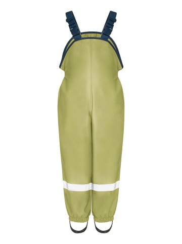 Playshoes Regenlatzhose uni in oliv