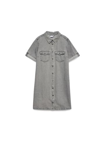 Vero Moda Kleid in Medium Grey Denim