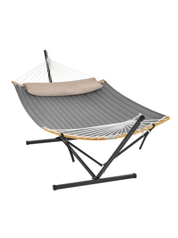 SONGMICS Hängematte Socozzy in Grau - (B)400 x (H)90 x (T)100 cm