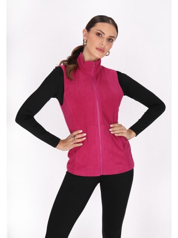 faina Weste in Fuchsia