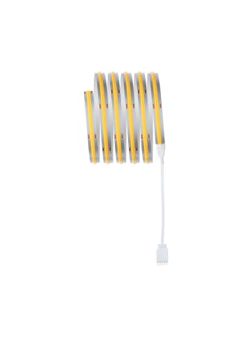 paulmann LED Streifen MaxLED 500 Basis Set warmweiß 1,5m Full-Line COB in silber