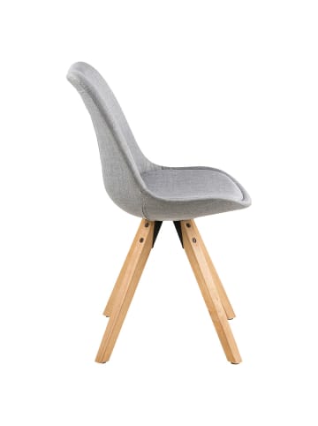 ebuy24 Esszimmerstuhl Dima Grau 2er Set