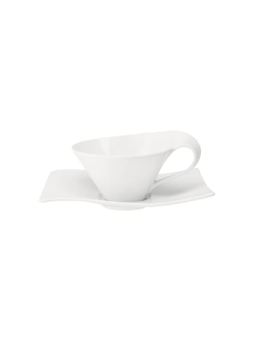 Villeroy & Boch Teetasse mit Untertasse NewWave 220 ml in weiß