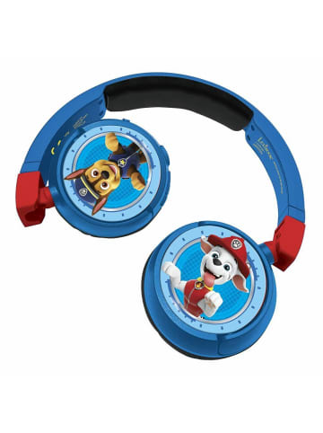 Lexibook Faltbare Kopfhörer Paw Patrol 2in1 Bluetooth®- und Kabelanschluss 4 Jahre