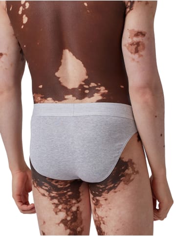 Skiny 4er Pack Brasil Slip in silver melange