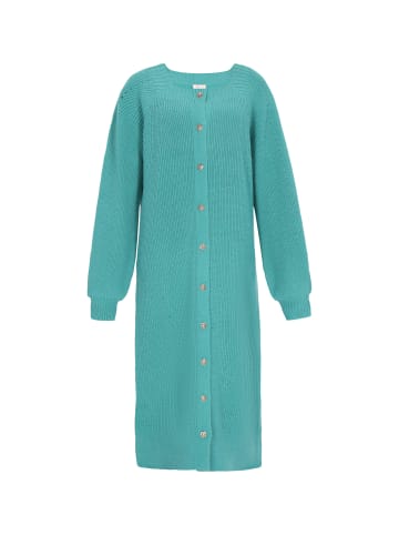 IZIA Cardigan in turquoise