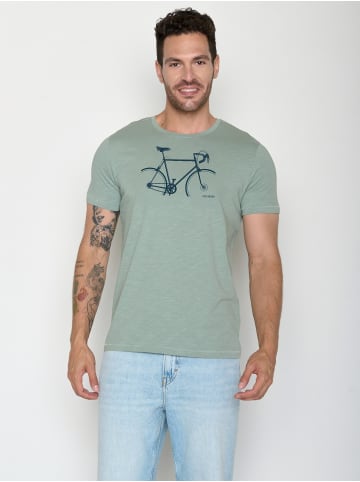 GreenBomb Spice Bike Crop in Soft Sage