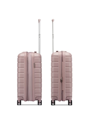 Roncato Relife 4 Rollen Kabinentrolley 55 cm mit Dehnfalte pink pastel