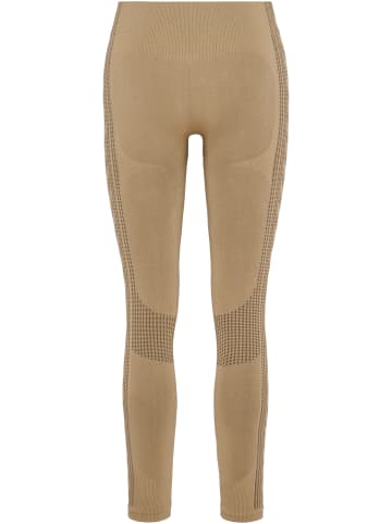 Hummel Hummel Tights Hmlmt Yoga Damen Atmungsaktiv Dehnbarem Feuchtigkeitsabsorbierenden Nahtlosen in CURDS & WHEY