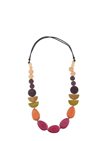 collezione alessandro Lange Kette " Pauline " in pink