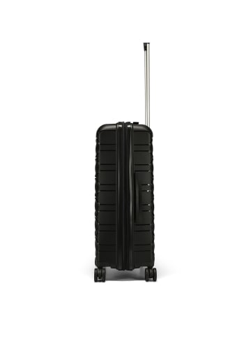 D&N Travel Line 4700 4 Rollen Kofferset 3-teilig mit Dehnfalte black