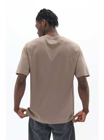 Matinique T-shirt MAHason Relaxed fit in Walnut