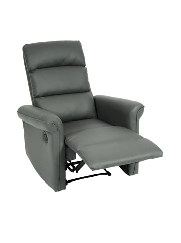 MCW Fernsehsessel J96 verstellbar mit Liegefunktion, Grau